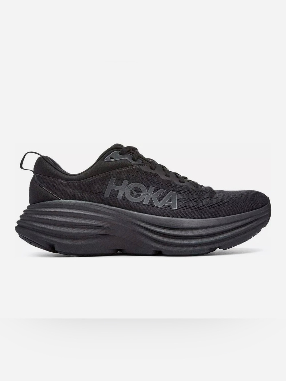 Hoka One One Women’s Bondi 8 Black Running Shoes